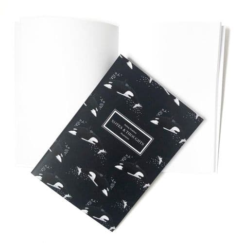 Orca Whale - A5 Notebook