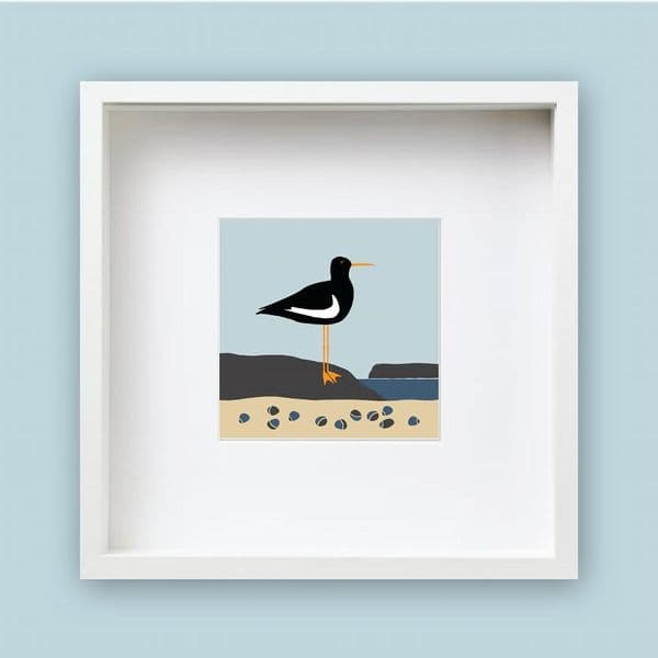 Oyster Catcher Framed Print | Jo Thearle