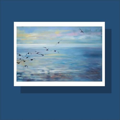 Oystercatchers, Morecambe Bay - Limited Edition Print