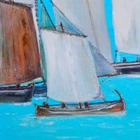 Parade of Sail, Le Chasse-Maree | Original Painting | David Raine