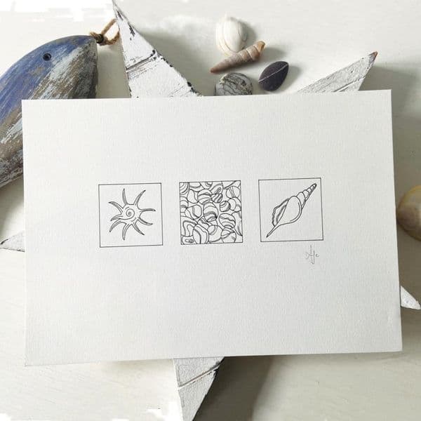 Pebbles | Hand Drawn Illustration | Limited Edition | Alison Collins