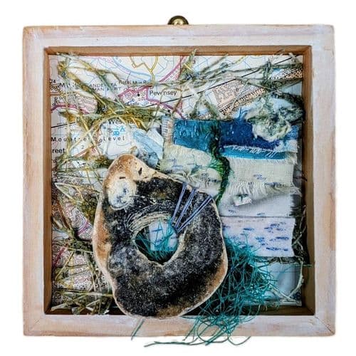 Pevensey Miniature – Coastal Artwork