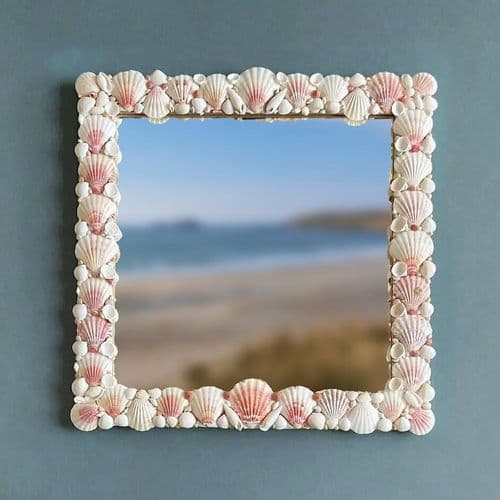 Pink Shell Mirror