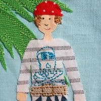 Pirate Boy - Textile Picture