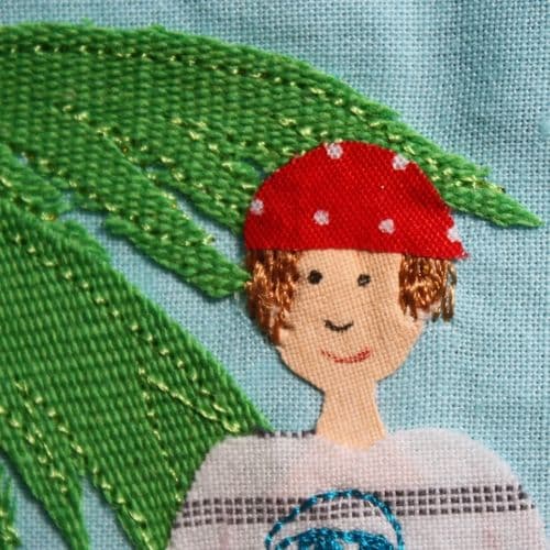 Pirate Boy - Textile Picture