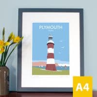 Plymouth Hoe, Devon - Art Print | Coastal Art Print | Fiona Horan