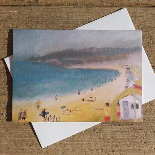 Praa Sands, Cornwall – Coastal Card