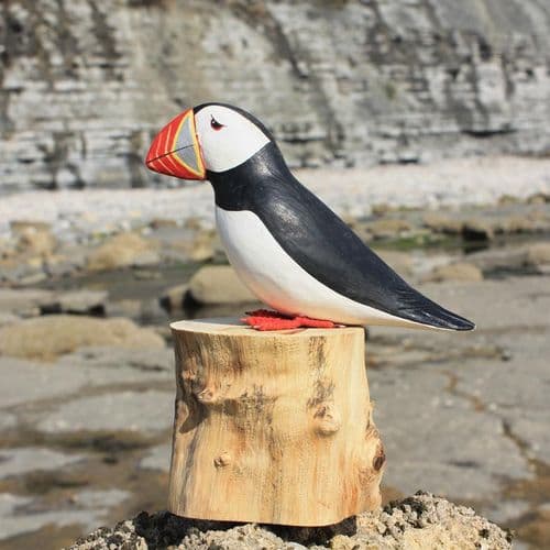 Puffin Carving small