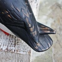 Puffin Pair | Carved Wooden Birds | Hand Carved Birds