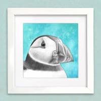 Puffin Print | Art Print | Louise Stocker