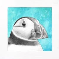 Puffin Print | Art Print | Louise Stocker
