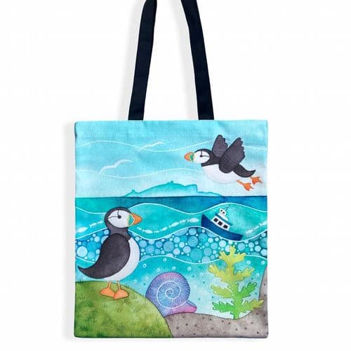Puffin - Shopping Tote Bag