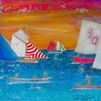 Purple Sky | Art Print | David Raine