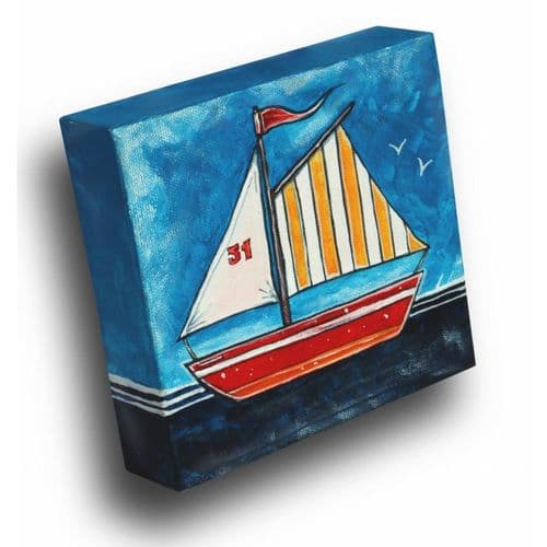 Red Boat - painting