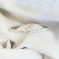 Relic Bangle Bracelet | Silver Bangle | Sarah Adams