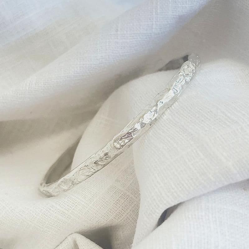 Relic Bangle Bracelet - Silver