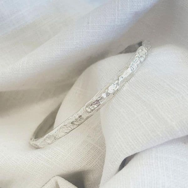 Relic Bangle Bracelet | Silver Bangle | Sarah Adams