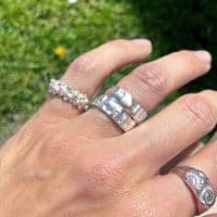 Ripple Ring | Silver Jewellery | Sarah Adams