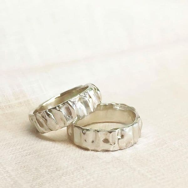 Ripple Ring | Silver Jewellery | Sarah Adams