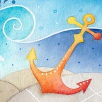 RNLI Lifeboat - Anstruther | Limited Edition Art Print | Louise Stocker