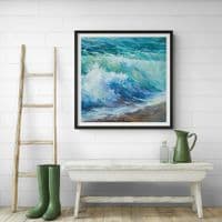 Rollercoaster Big Waves | Fine Art Print | Nel Whatmore