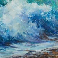 Rollercoaster Big Waves | Fine Art Print | Nel Whatmore