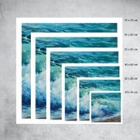 Rollercoaster Big Waves | Fine Art Print | Nel Whatmore