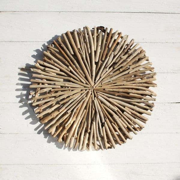 Round Driftwood Wall Hanging