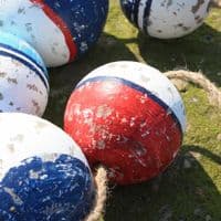 Round Wooden Buoys