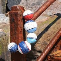 Round Wooden Buoys