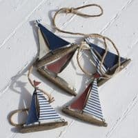 Sailboat Garland | Coastal Decor