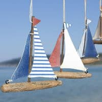 Sailboat Garland | Coastal Decor