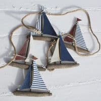 Sailboat Garland | Coastal Decor