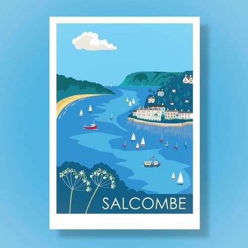 Salcombe, South Devon - Art Print