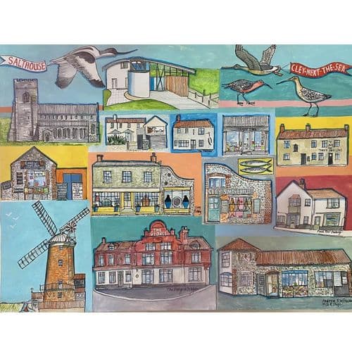 Salthouse & Cley Norfolk – print