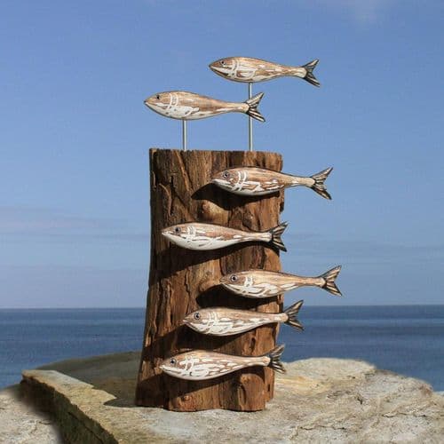 Sardine Shoal Sculpture