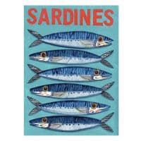 Sardines – A3 print