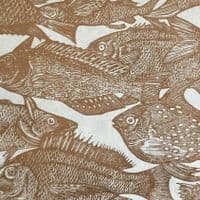 School of Fish | Linocut Print | Amy Cundall
