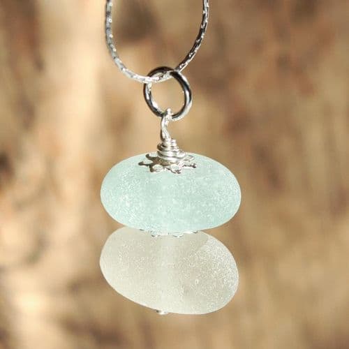 Sea Glass Pendant Necklace