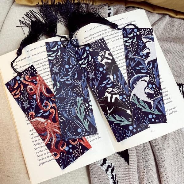 Sea Life Bookmarks | Kelsey Emblow