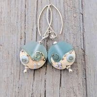 Sea Spray Glass Earrings | Julie Fountain