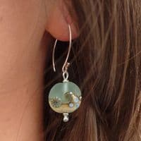 Sea Spray Glass Earrings | Julie Fountain