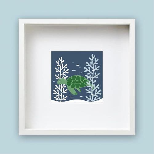 Sea Turtle - Framed Print