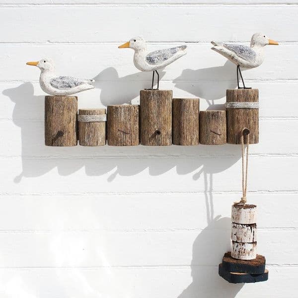 Seagull Wall Hooks | Coastal Style Wall Hooks