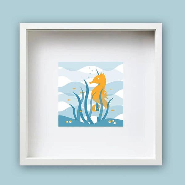 Seahorse Framed Print | Jo Thearle