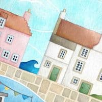 Seal at Pittenweem Print| Limited Edition Art Print | Louise Stocker