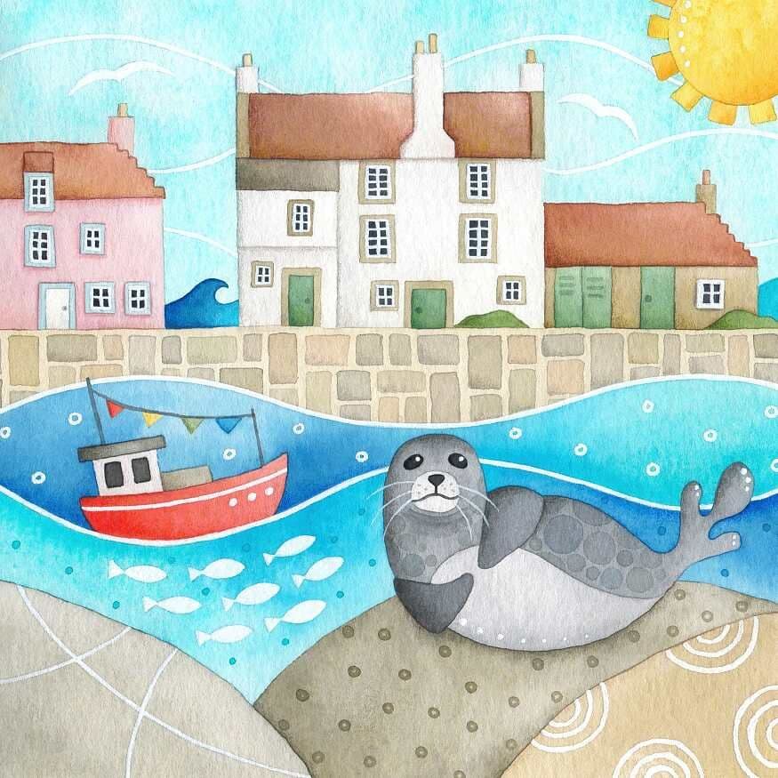 Seal at Pittenweem – Print