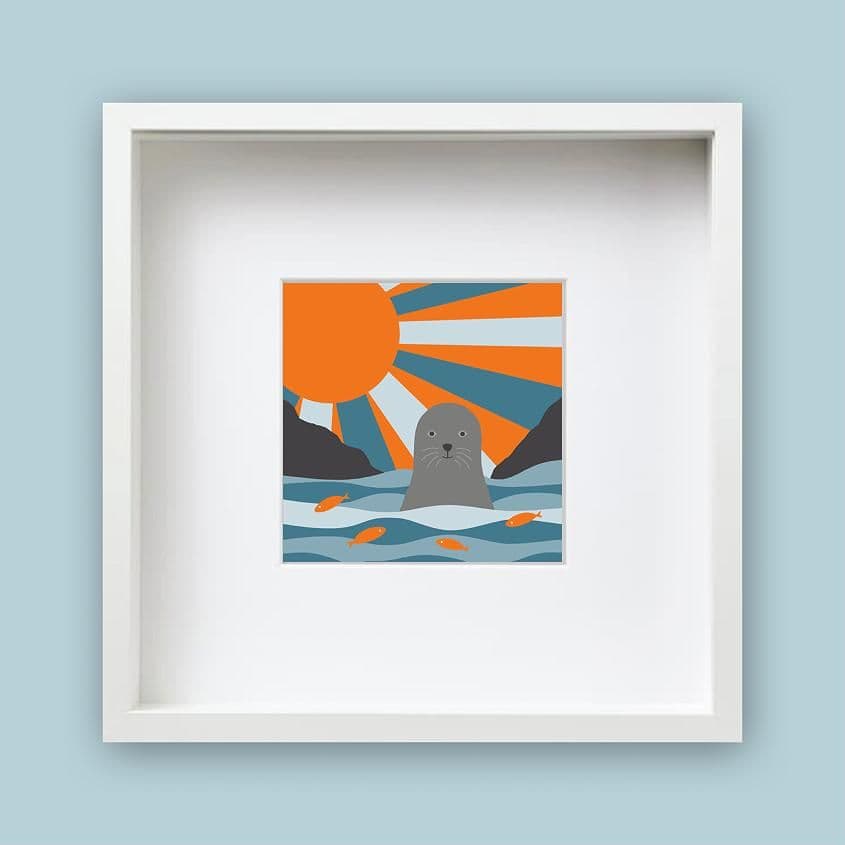 Seal – Framed Print