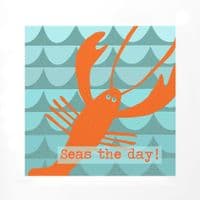 Seas the Day Framed Print | Jo Thearle