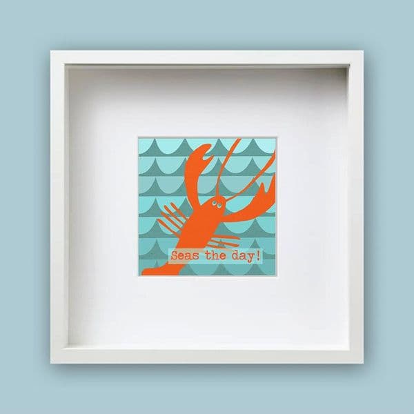 Seas the Day Framed Print | Jo Thearle